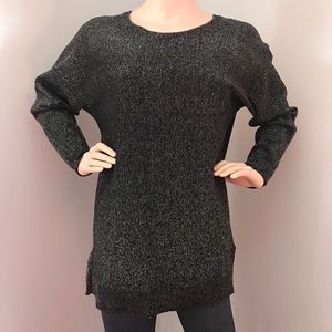 Michael Kors Metallic Shimmer Pullover Sweater